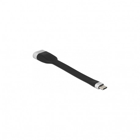 "Delock FPC Flachbandkabel USB Type-C™ zu HDMI (DP Alt Mode) 4K 60 Hz 13,5 cm"