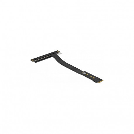 "Delock M.2 Key M zu PCIe x16 NVMe Adapter gewinkelt mit 20 cm Kabel"