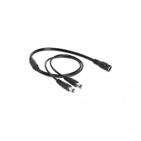 "Delock Kabel DC Verteiler 5,5 x 2,1 mm 1 x Buchse zu 2 x Stecker"