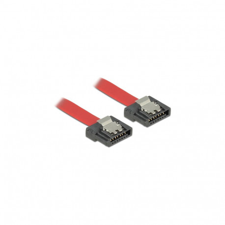 "Delock SATA 6 Gb/s Kabel 30 cm rot FLEXI"