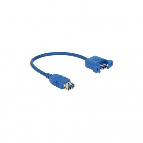 "Delock USB 5 Gbps Kabel Typ-A Buchse zu USB 5 Gbps Typ-A Buchse zum Einbau 25 cm"