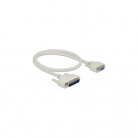 "Delock Serielles Kabel D-Sub 25 Stecker zu D-Sub 9 Buchse 0,5 m"