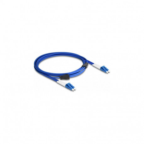 "Delock LWL Kabel mit Metallarmierung LC Duplex zu LC Duplex Singlemode OS2 3 m"
