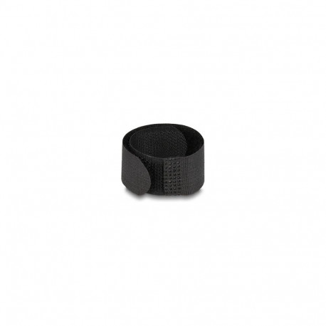 "Delock Klettkabelbinder L 180 x B 20 mm schwarz 10 Stück"