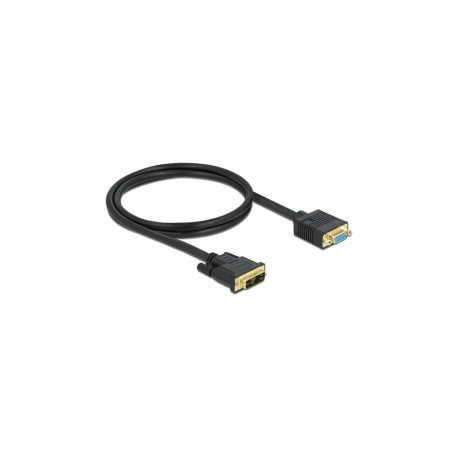 DVI 12+5 pistikuga VGA-pesa kaabel 1m