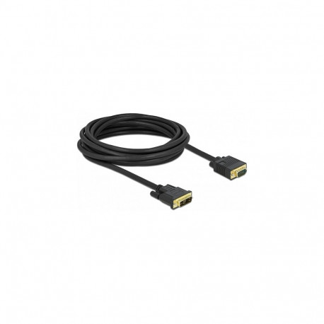 "Kabel DVI 12+5 Stecker zu VGA Stecker 5 m"