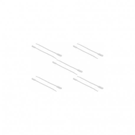 "Delock Kabelbinder mit Beschriftungsfeld L 190 x B 4,8 mm weiß 10 Stück"