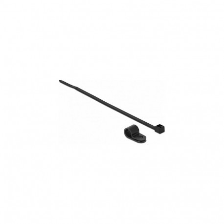 Kinnitusklamber 7,9 mm koos kaablisidemega L 250 x B 3,6, must