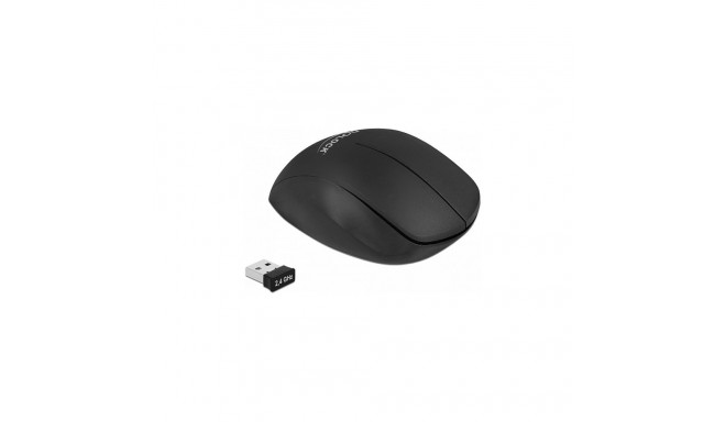 "Delock Ergonomische USB Maus - kabellos"