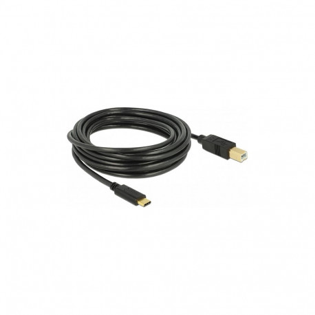 "Delock USB 2.0 Kabel Type-C zu Typ-B 4 m"