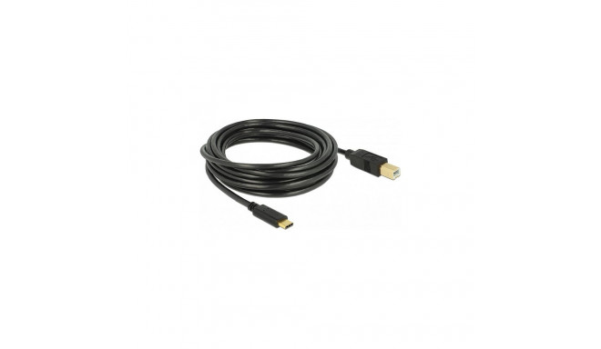 "USB 2.0 Kabel Type-C zu Typ-B 4 m"