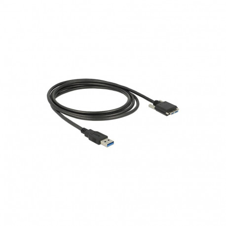 "Delock USB 5 Gbps Kabel Typ-A Stecker zu USB 5 Gbps Typ Micro-B Stecker mit Schrauben 3 m"