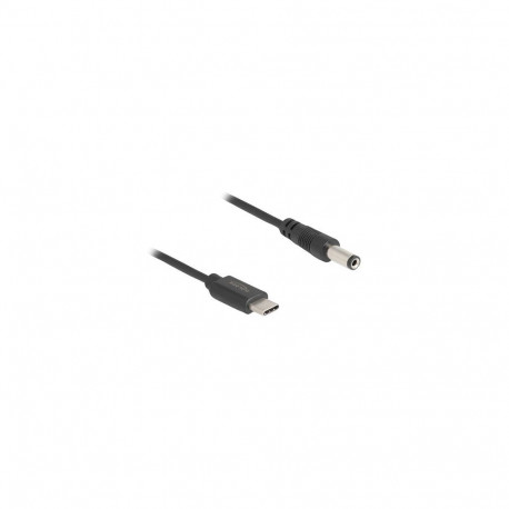 "Delock USB Type-C™ Stromkabel zu DC 5,5 x 2,1 mm Stecker 1 m"