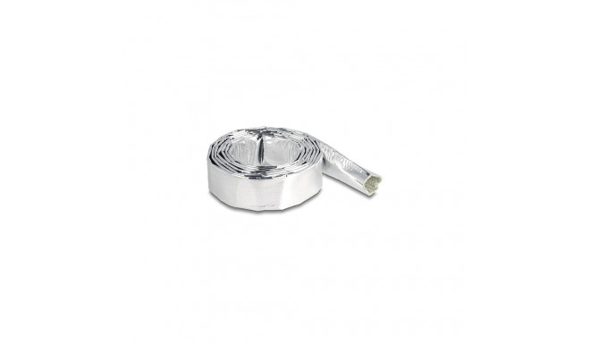 "Delock Kabelschlauch aus Glasfasergeflecht und Aluminium 2 m x 20 mm"