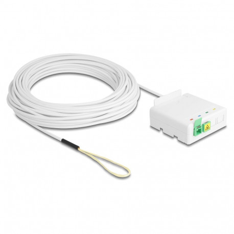 "Delock LWL Anschlussdose 2 x SC/APC Simplex mit Verlegekabel Set 30 m"