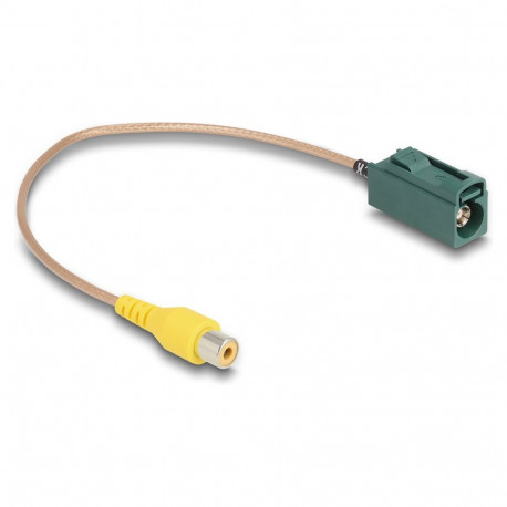 "Kabel FAKRA E Buchse zu Cinch Buchse RG-179 32 cm"