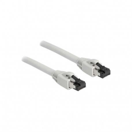 "Delock RJ45 Netzwerkkabel Cat.8.1 S/FTP 10 m bis 40 Gbps grau"