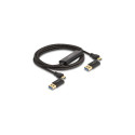 "Delock USB Type-C™ 5 Gbps Data Link Kabel + KM Switch 2 m"