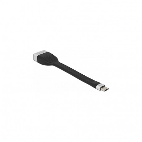 "Delock FPC Flachbandkabel USB Type-C™ zu DisplayPort (DP Alt Mode) 4K 60 Hz 13,5 cm"
