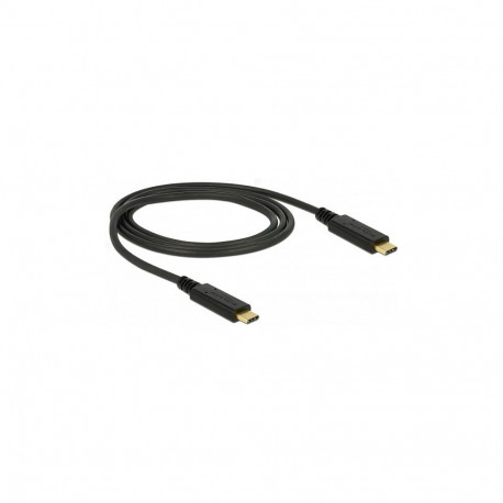 "Delock USB 10 Gbps Kabel USB Type-C™ zu USB Type-C™ 1 m PD 5 A E-Marker"