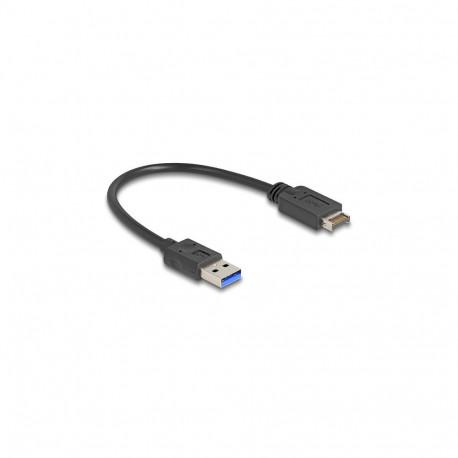 Delock USB 10 Gbps kaabel USB Type-E Key A 20 pin pistik USB Type-A pistik 30 cm