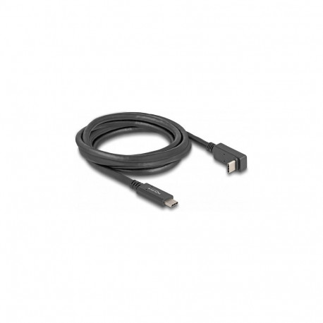 "USB 5 Gbps Kabel USB Type-C™ Stecker zu USB Type-C™ Stecker gewinkelt oben / unten 2 m 4K PD 60 W m