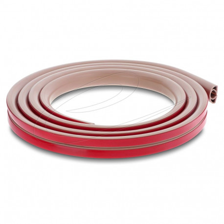 "Delock Kabelkanal PVC flexibel 20 x 10 mm - Länge 2 m braun"
