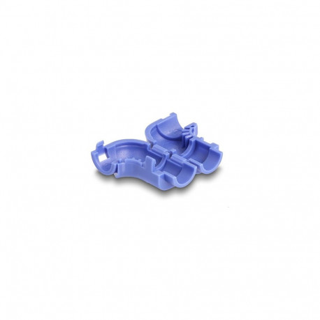 "Kabel Clips zum Abwinkeln 8 Stück blau"