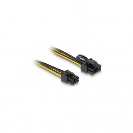 Delock toitekaabel PCI Express 6 Pin pistik - 6+2 Pin pistik 50 cm