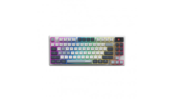 "MSI FORGE GK600 TKL W SKY Gaming Keyboard Wireless"