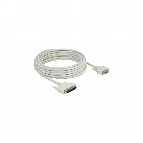 "Delock Serielles Kabel D-Sub 25 Stecker zu D-Sub 9 Buchse 10 m"