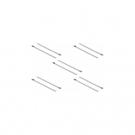 "Delock Edelstahlkabelbinder L 300 x B 7,9 mm 10 Stück"