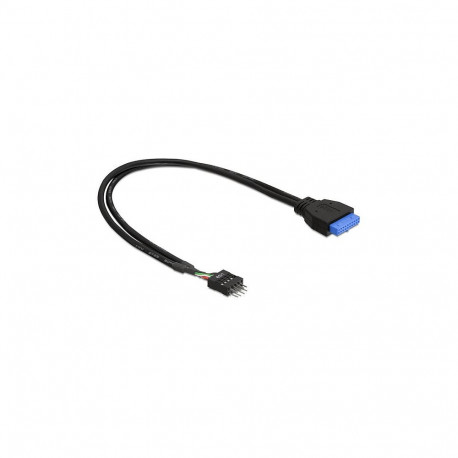 Delock kaabel USB 3.0 Pin Header pesa > USB 2.0 Pin Header pistik 60 cm