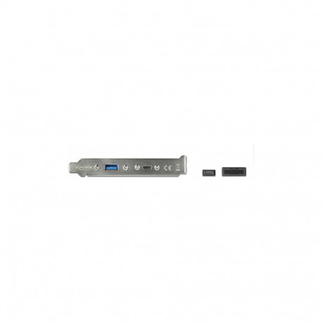 "USB 10 Gbps Slotblech mit 1 x USB Type-C™ und 1 x USB Typ-A Port"