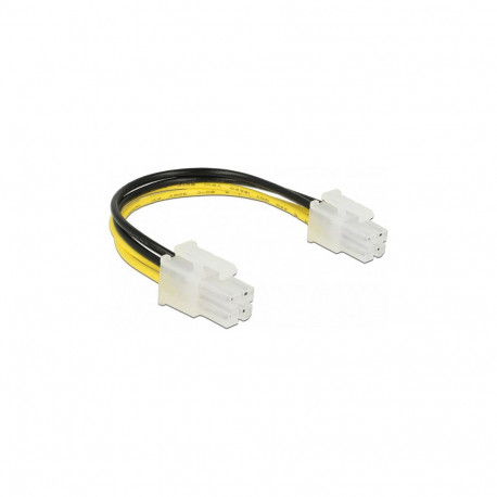 "Delock Stromkabel P4 Stecker > P4 Stecker 15 cm"