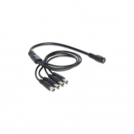 "Delock Kabel DC Verteiler 5,5 x 2,1 mm 1 x Buchse > 4 x Stecker"