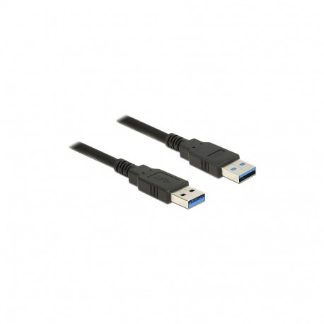 Delock USB 5 Gbps kaabel A-tüüpi pistik - A-tüüpi pistik 1,5 m must