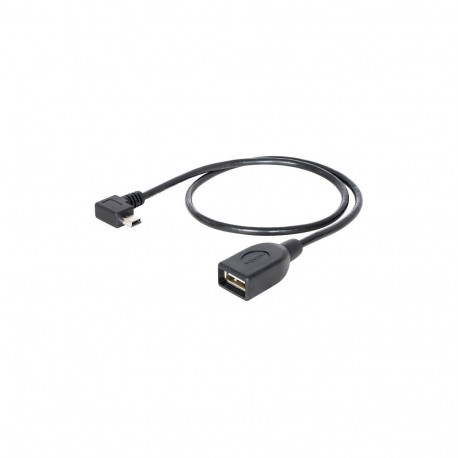 "Delock Kabel USB mini Stecker gewinkelt > USB 2.0-A Buchse OTG 50 cm"