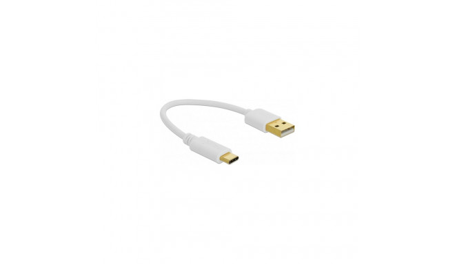 Delock USB laadimiskaabel Type-A - USB Type-C™ 15 cm