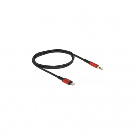 "Delock Audiokabel 8 Pin Lightning™ Stecker zu Klinkenstecker 3,5 mm 3 Pin 0,5 m"