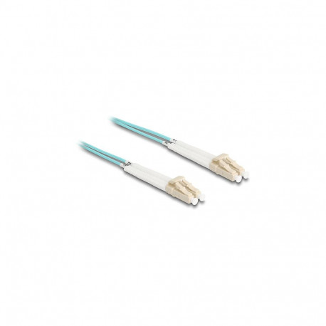 "Delock LWL Kabel LC Duplex zu LC Duplex Multimode OM3 winkelbar 3 m"