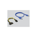 "Delock Riser Karte PCI Express x1 > x16 mit 60 cm USB Kabel"