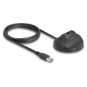 "Delock Magnetischer Standfuß USB Typ-A 5 Gbps Docking Kabel 1,2 m"