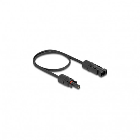 Delock DL4 solar lamekaabel pistik-pesa 60 cm must