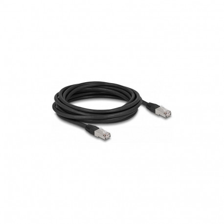 "Delock RJ45 Netzwerkkabel Cat.6A S/FTP PE Outdoor 5 m schwarz"