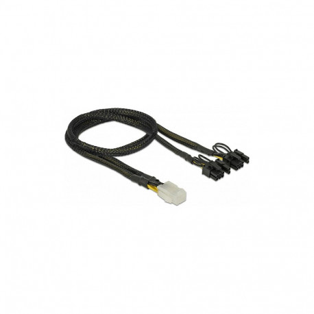 "PCI Express Stromkabel 6 Pin Buchse > 2 x 8 Pin Stecker 30 cm"