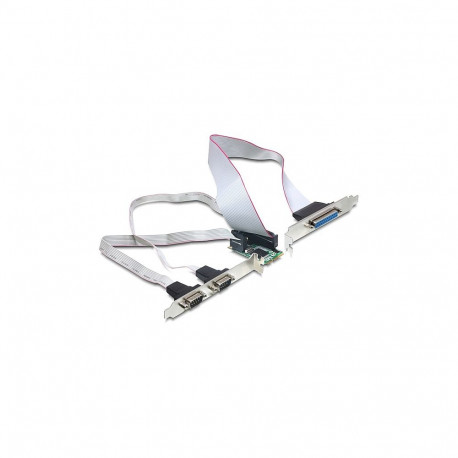 Delock Mini PCIe I/O PCIe full size 2 x jada RS-232, 1 x paralleel