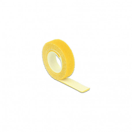 "Delock Klettband auf Rolle L 1 m x B 13 mm gelb"