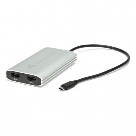 adapterkaabel CADPDL2HDMI 0,26m USB Typ-C 2 x HDMI mees-naine sirge