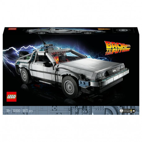 LEGO Creator Expert DeLorean DMC-12 ajamasin filmist Tagasi tulevikku (10300)